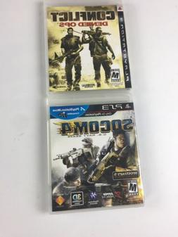 SOCOM 4 US Navy SEALS and Conflict Denied Ops Sony PlayStati