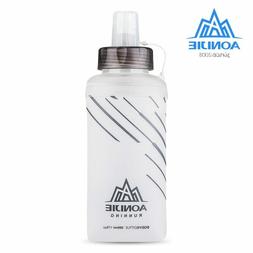 Soft Flask Folding Collapsible Water Bottle For Running Hydr