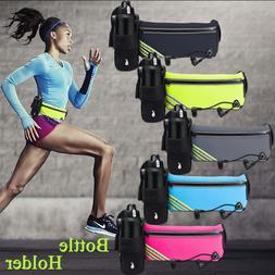Sport Belt Waist Pack Pouch Water Bottle Holder Bag For Runn
