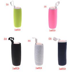 Sport water bottle cover neoprene insulated sleeve bag case 