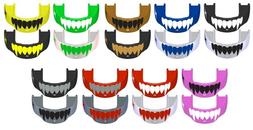 Battle Sports Fangs Football Mouthguard 2 Pack Battle Fang F