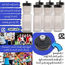 Set Of 6 Team Pack &ndash; 22 Oz Bpa Free Bottle Easy Ope