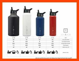 Sports Water Bottle 22Oz 32Oz 40Oz Or 64Oz 3 Lids Vacuum Ins
