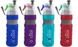 Sports Water Bottle & Refreshing Mist 24 OZ Bike Hike Jog Ca