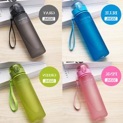 Sports Water Bottle BPA Free Plastic Running Drinks For Adul