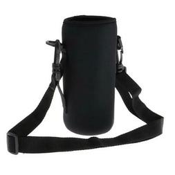 Sports Water Bottle Carrier Holder Neoprene Sleeve with Deta