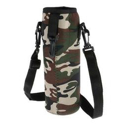 Sports Water Bottle Carrier Holder Neoprene with Detachable 
