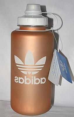 ADIDAS  SPORTS WATER BOTTLE TUMBLER SHINY NUDE WHITE 32 OZ /