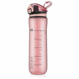 Bottle, Bpa-free Tritan Plastic With Locking Flip-flop Lid,