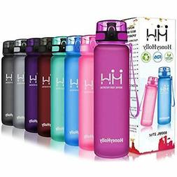 With Time Marker 350/500/800ml/1l Leakproof Bpa-free Tritan
