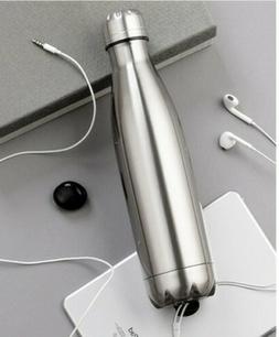 Stainless Steel Vacuum Insulated Bottle Water Drinks Flask T