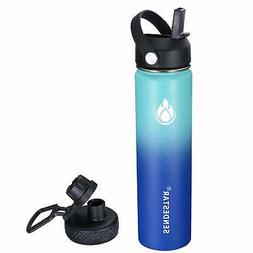 Sendestar Stainless Steel Water Bottle - 24oz 32oz 40oz with