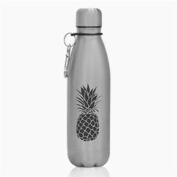 Stainless Steel Water Bottle, Pineapple