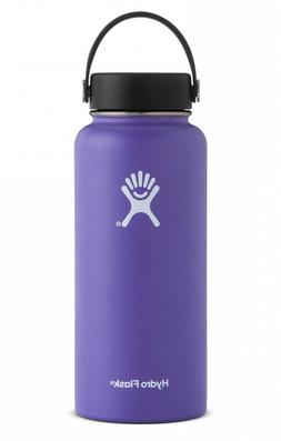 Hydro Flask Stainless Steel Water Bottle Purple 32oz Insulat