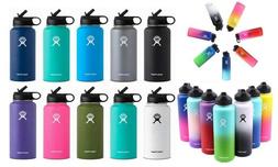 Hydro Flask Stainless Steel Water Bottle Thermos Straw Lid D
