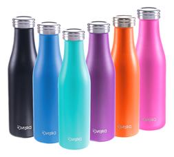 DRINCO Stainless Steel Water Bottle Vacuum Insulated 17oz 50