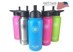 Smart Flask Stainless Steel Water Bottle Vacuum Insulated 32