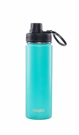 Drinco - Stainless Steel Water Bottle with Spout Lid | Aqua 