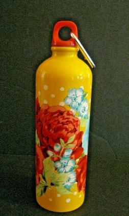 Pioneer Woman Stainless Steel Water Bottle Yellow Blue Pink 