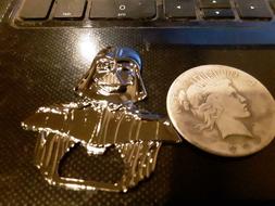 Star Wars Darth Vader Bottle Opener Challenge Coin