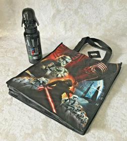 Star Wars Disney Darth Vader Water Bottle and Reusable Plast