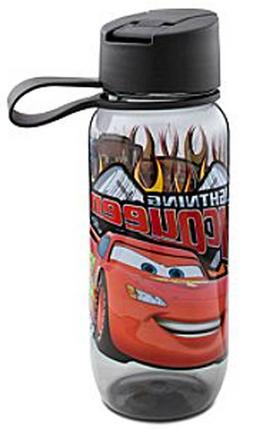 Disney Store Cars Lightning McQueen Tow Mater Water Bottle S
