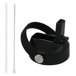 Straw Lid for Hydro Flask Wide Mouth Water Bottle with Straw