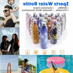 Student Kids Sport Water Bottle Double Wall Vacuum Insulated