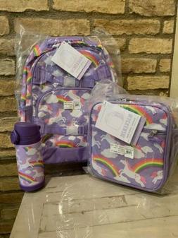 Pottery barn kids Summer Lavender Unicorn Large BackpacK Lun