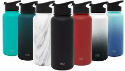 Simple Modern Summit Water Bottle + Extra Lid - Wide Mouth V