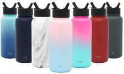 Simple Modern Summit Water Bottle with Straw Lid - Wide Mout