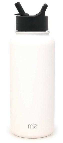 Simple Modern Summit Water Bottle with Straw Lid - Wide Mout