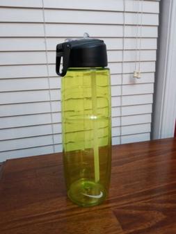 NIKE T1 Flow Swooch Water Bottle Vivid Yellow 32 oz