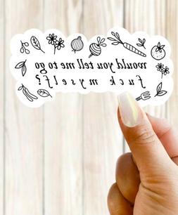 TAYLOR SWIFT Folklore Sticker MEDIUM Vinyl for Water Bottle 
