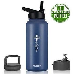 theflow Insulated Water Bottle Large 32oz Stainless Steel Hy