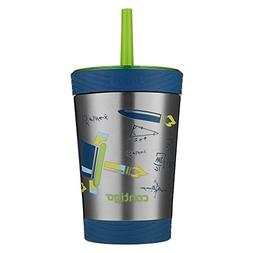 Contigo Stainless Steel Spill-Proof Kids Tumbler with Straw,