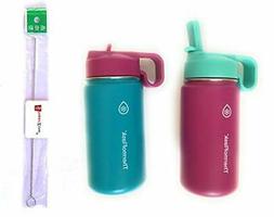 ThermoFlask Kids Water Bottle and ShopexZone Straw Cleaner B
