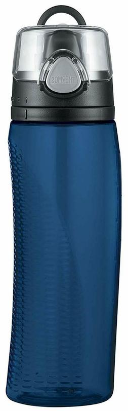 Thermos Nissan Intak Hydration Water Bottle with Meter, Blue
