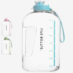 Life Bottle! Time-Marked Water Bottle-1 Gallon Water Bottle 