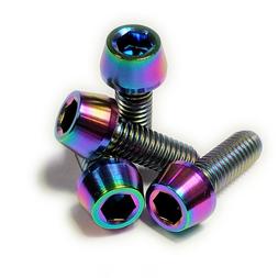 Traben Oil Slick Titanium Water Bottle Cage Bolts - USA Ware