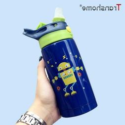 Transhome Stainless Steel Thermos Kids Thermos Water Bottle 