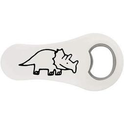 'Triceratops Dinosaur' Bottle Opener Fridge Magnet 
