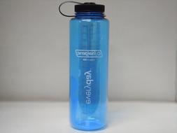 Nalgene Tritan 48oz Wide Mouth Bottle Silo Blue BPA Free
