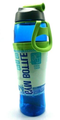 50 Strong Tritan BPA Free Water Gym Bottle 30 oz With Locker
