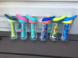 Tritan Cool Gear Freeze Me Water Bottle 14 oz with Straw Tea