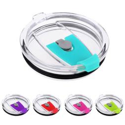 Tumbler Water Lid No-Spills Office Cup Mug Bottle Cover Cap 