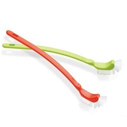 Tupperware 2 Tumbler Brushes Eco bottle brush Sturdy Handle 