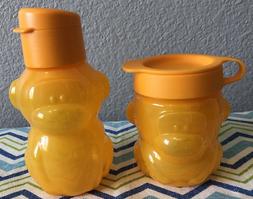 Tupperware Mini Eco Water Bottle and Snack Cup 11oz Set Of T