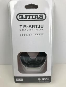 Battle Ultra Fit Mouth Guard With Strap Football Baseball Ba