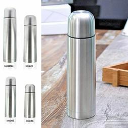 Unbreakable Stainless Steel Vacuum Flask Coffee Bottle Therm